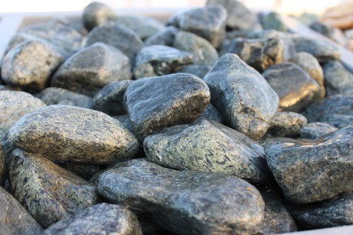 Каменная крошка Змеевик галтованный (салатовый) 1825