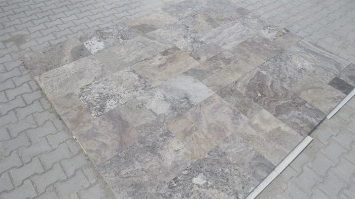 Травертин Сильвер Cross Cat 1833